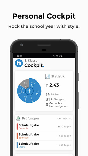 Notenapp - digital school tool Screen 2