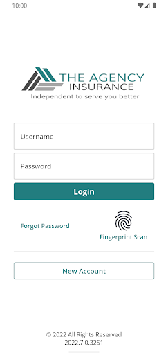 Android application The Agency Insurance screenshort