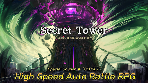 Secret Tower 500F (Super fast growing idle RPG)  screenshots 2