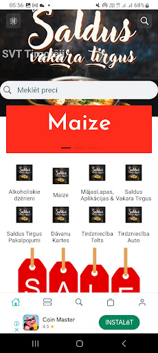 Saldus Vakara Tirgus Screen 2
