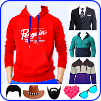 Men Sweatshirt Photo Suit Editor