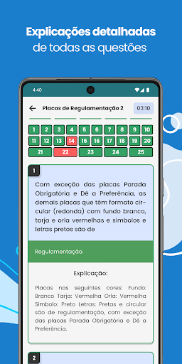 Simule: Prova de Habilitação Screenshot 4 - AppWisp.com