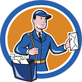 Postman Mail delevery icon