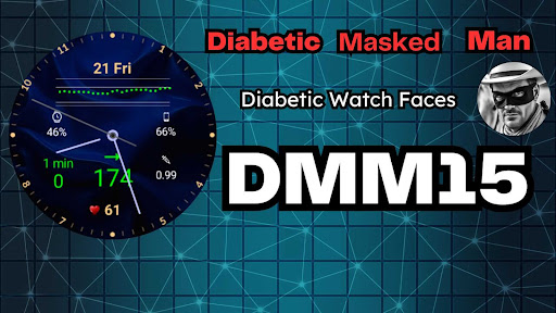 DMM15 Diabetic Watch Face screenshot 24
