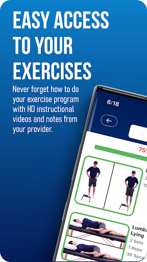 Android application GTS Physical Therapy screenshort