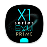 X1S Prime Cyan EMUI 5 Theme (Black) icon