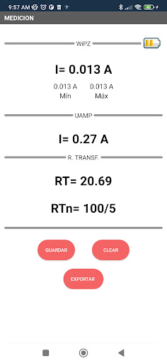 Android application WiPZ screenshort