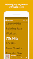 screenshot of Spotify Stations: Streaming music radio stations