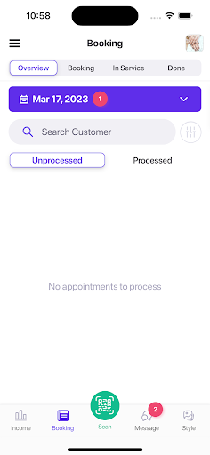 Go Checkin Business Screen 2