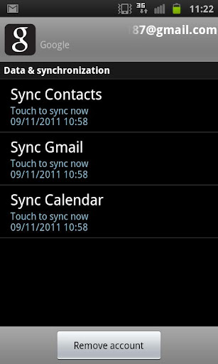 Quick Sync (manual Sync - no U Screen 2