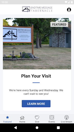 Android application EMT Church screenshort
