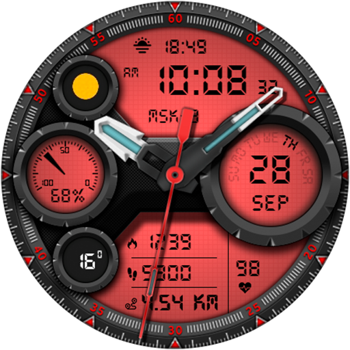 Hybrid Sport Color Watchface