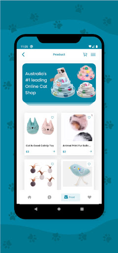 Online Pet Shop Screen 2