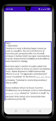 App preview