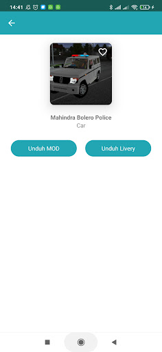 Mod Bussid Mahindra Car