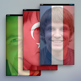 Profile picture flag up HD icon