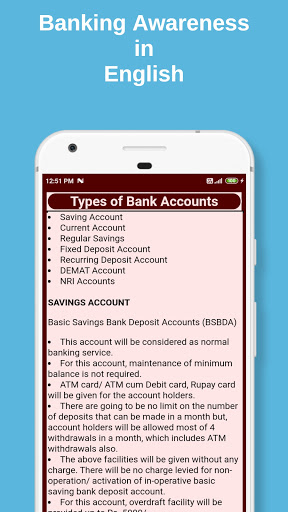 Banking Awareness Screen 3