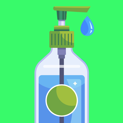 Hand sanitizers - prank logo