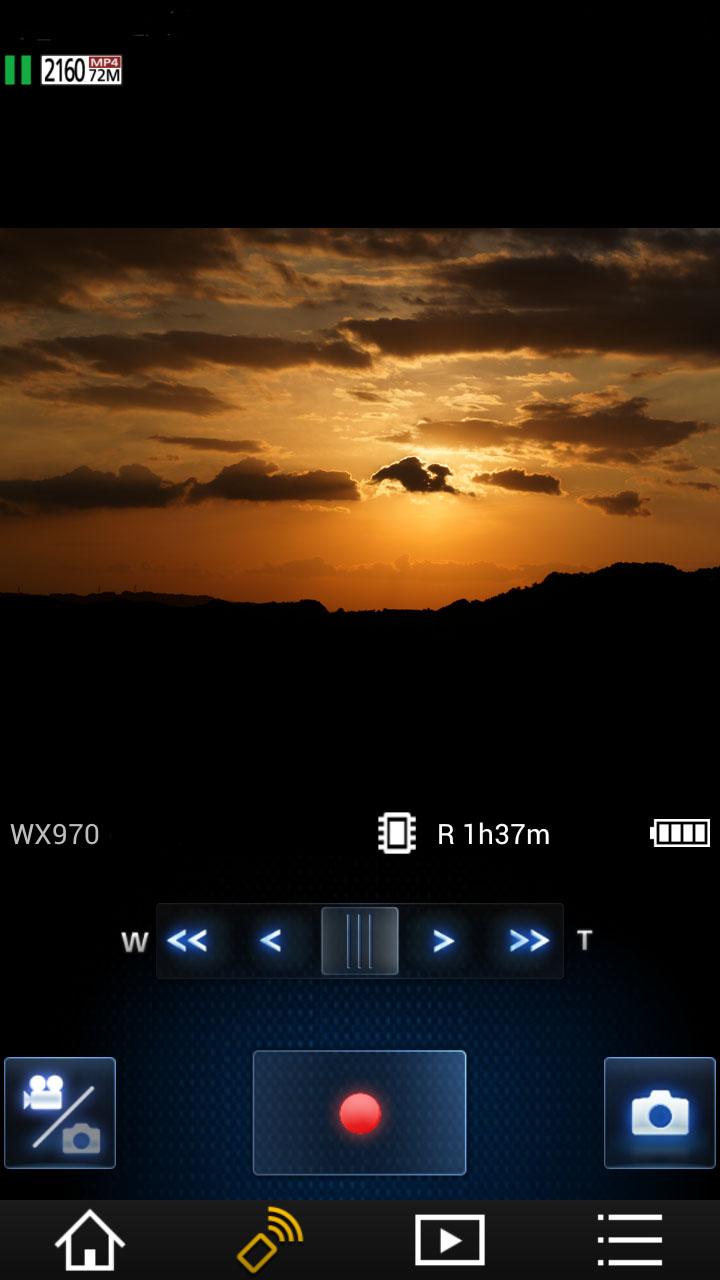 Android application Panasonic Image App screenshort