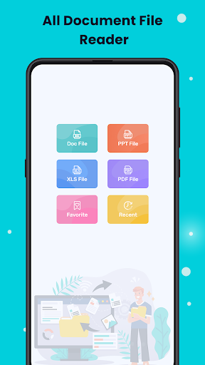 Android application All Document Reader and Viewer screenshort