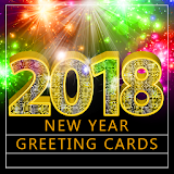 2018 New Year Greeting Cards icon