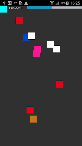 Android application Quadrate screenshort