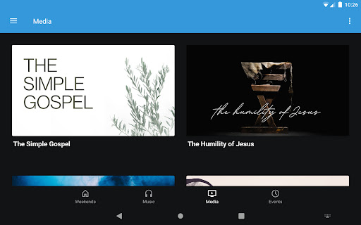 Screenshot of Tehachapi Vineyard Church