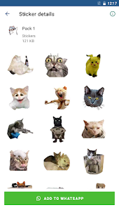 Cat Stickers WASticker.ly