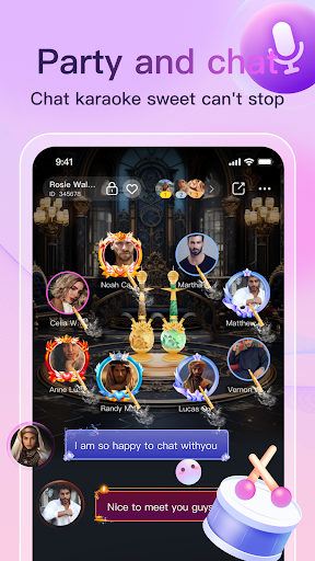 Dimo - Voice Chat Room Screen 2
