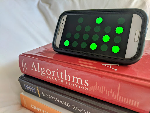 Android application Binary Clock screenshort