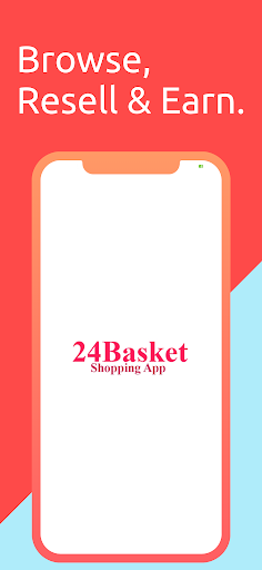 Android application 24Basket - Online Shopping App screenshort