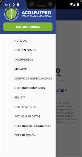 ACOLFUTPRO Screenshot