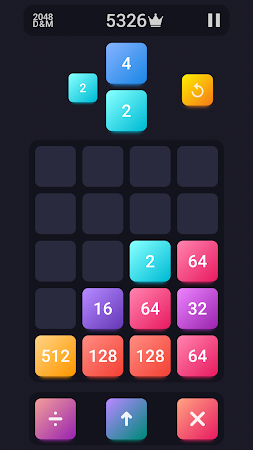 Game screenshot 2048: Drop And Merge apk download