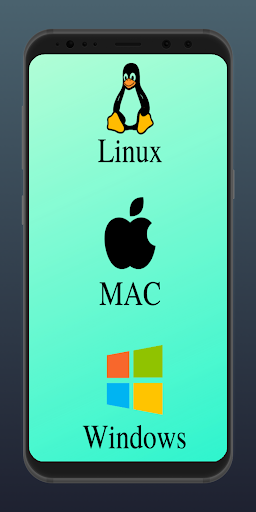 Android application Linux-MAC-Windows OS Commands screenshort
