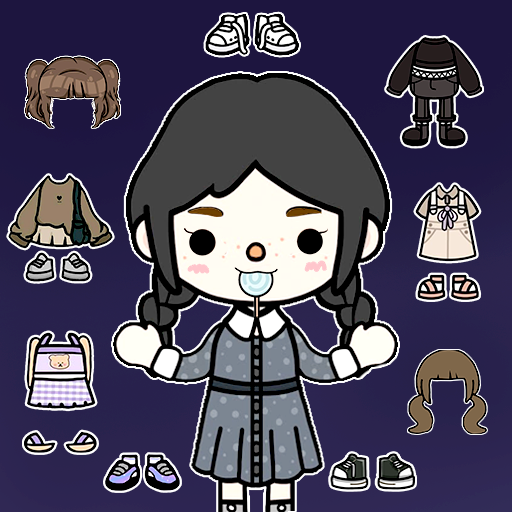 Toca Dress Up Dolls Makeover