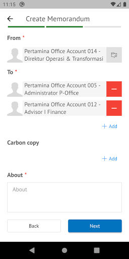 P-Office screenshot 5