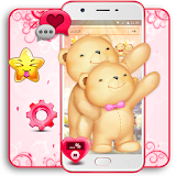 Teddy Love Cute Theme icon