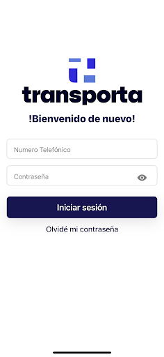Android application TransportaApp screenshort