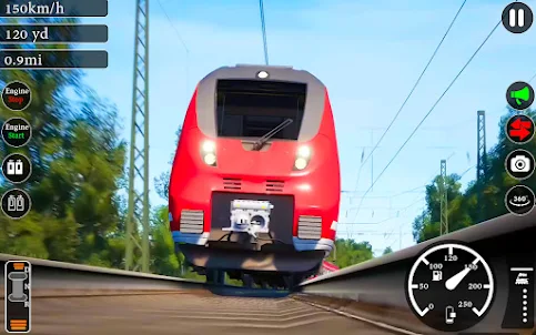 Crash Train-Driving Game
