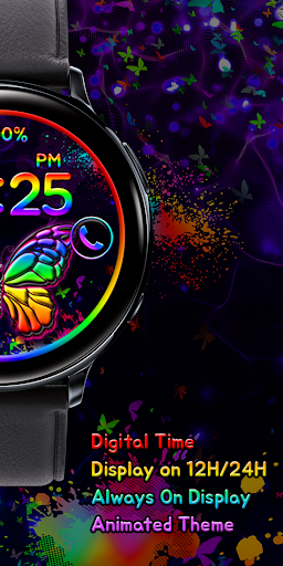 Painting Butterfly_Watchface Screen 3