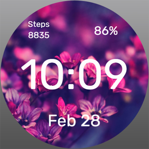 Beautiful Flowers - Watch Face Download on Windows
