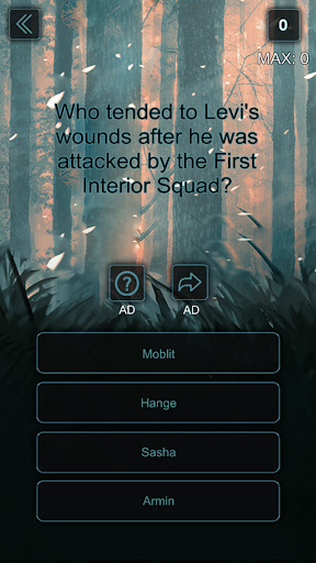 Attack on Titans Quiz Question