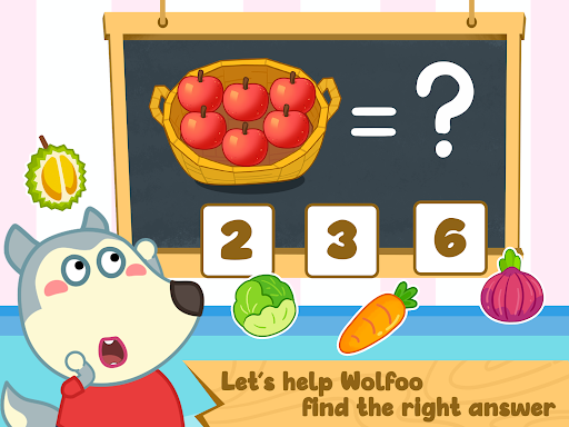 Wolfoo Math Game Baby Learning
