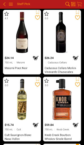 Android application Doti Liquors screenshort