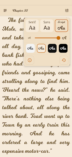 The Wind in the Willows - Book Screen 3