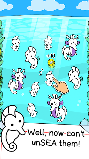 Seahorse Evolution - Merge & Create Sea Monsters  screenshots 2