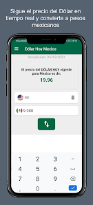 Screenshot 1 Dólar a peso Mexicano android