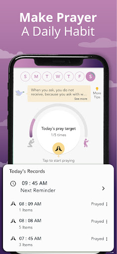 PrayGo -Daily Bible Meditation Screen 2
