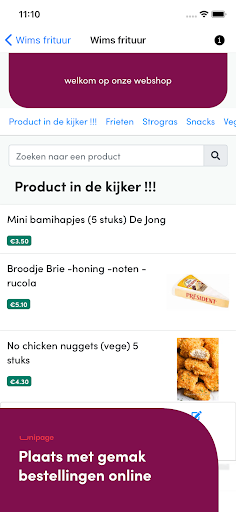 Wims frituur Screen 2