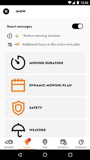 STIHL iMOW® US Screen 3